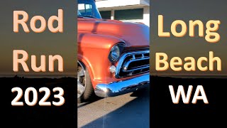 2023 Rod Run Long Beach town cruise on Friday [upl. by Yenittirb613]