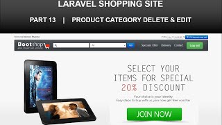 part 13 product category edit and delete in laravel  laravel 8 ecommerce project tutorial hindi [upl. by Bramwell784]