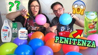 SLIME NON SCOPPIARE IL PALLONCINO SBAGLIATO CON PENITENZA Slime Challenge Iolanda Sweets [upl. by Jerrold]