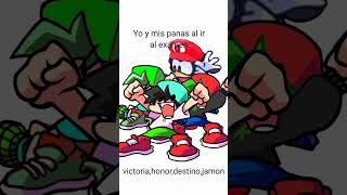 victoria honor destino jamon fnf humor escuela HenryJuega yuyogamer DarckSonic12 [upl. by Amocat769]