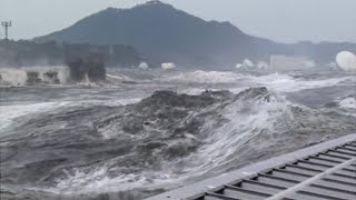 2011 Japan Tsunami  Kesennuma City Fish Market Full Footage [upl. by Frasquito986]