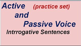 How to make Passive Voice of Interrogative sentence  class62 [upl. by Karlow737]