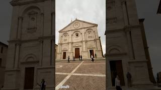 Pienza’s central square pienza tuscany visititaly [upl. by Hearsh]