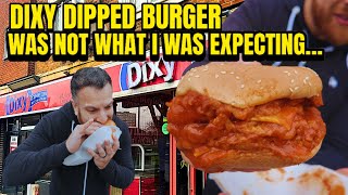 Dixy Chicken Launched A Dipped Burger And It Was NOT What I Was Expecting 😳 [upl. by Aneelas]