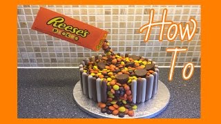 How to make a Reeses anti gravity cake [upl. by Dachia491]