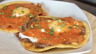 🇲🇽 HUEVOS RANCHEROS INCREIBLE DESAYUNO MEXICANO 🇲🇽 [upl. by Northrop]