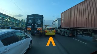 AccidentAlmost sandwichedMombasa RoadNairobikenya [upl. by Bindman]