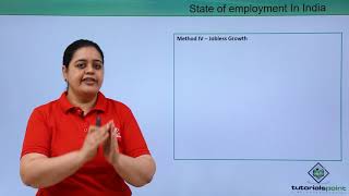 Class 11th – State Of Employment In India  Indian Economics  Tutorials Point [upl. by Ycam996]