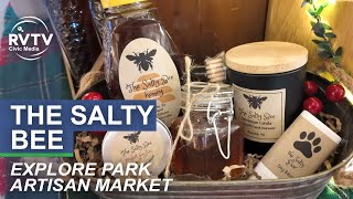 Michelle Rader quotThe Salty Beequot Explore Park Artisan Market [upl. by Lipfert65]