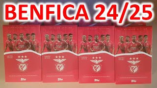 TOPPS ❤️ BENFICA AUTÓGRAFO Cartas Fan Set Temporada 2425 [upl. by Aysahc]