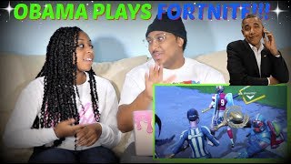 Azerrz quotObama Plays Fortnitequot REACTION [upl. by Asset552]