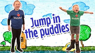 Jump in the Puddles  Action amp Movement Song for Preschoolers and Kindergarteners [upl. by Damicke]