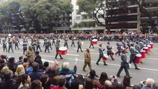 Presentación de la banda de guerra de bolivia en buenos aires argentina en sus 200 años [upl. by Annaeel948]