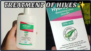 HYDROPHIL MOISTURISING LOTION  MEDICATED LOTION  HIVES TREATMENT💫  Fatima Shahan [upl. by Calmas]