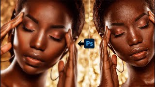 HighEnd Skin Retouching in Photoshop  Beginner to Pro [upl. by Ishmul]