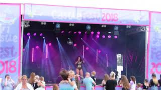 Chloe Sharples performing as Beyonce  CastleFest 2018 at Haggerston Castle [upl. by Tamra986]