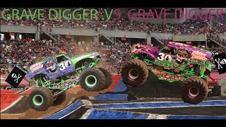 GRAVE DIGGER 30th ANNIVERSARY FREESTYLE SHOW [upl. by Ssej]