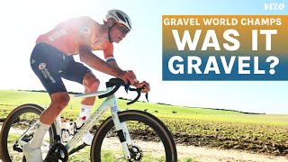 2024 UCI Gravel World Champs Broken bikes Kings the Fword and MVPs Rainbow Jersey [upl. by Hardigg]