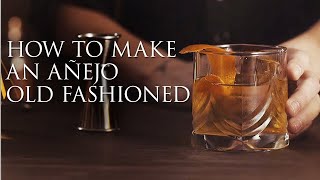 Old Fashioned Cocktail Recipe with Tequila  Patrón Tequila [upl. by Aikal]