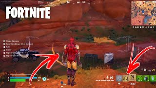 FORTNITE ONDE ENCONTRAR AS LUVAS E BOTAS MÍTICAS DO HOMEM DE FERRO [upl. by Wedurn226]