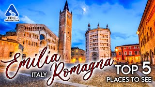 EmiliaRomagna Italy Top 5 Places and Things to See  4K Travel Guide [upl. by Valerio]