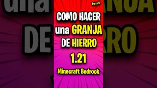 HIERRO INFINITO en MINECRAFT BEDROCK 121 [upl. by Ecnarf120]