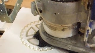 Making a gear on Bills ShopBot [upl. by Retsim468]