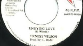 Undying Love Ernest Wilson 7” vinyl Record reggae classic [upl. by Ahsienroc]