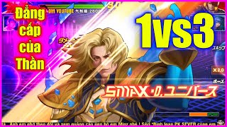 KOF98UMOL ✪【 イグニス進化 】 SMAX Igniz Evol 1vs3 SMAX Ryuji XVLeonaXV Iori Evol💥 [upl. by Germann]