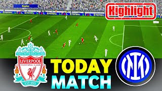 HIGHLIGHTS  LIVERPOOL 10 INTER MILAN CHAMPIONS LEAGUE FINAL MATCH [upl. by Nwahsav]