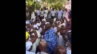 Asantehene Otumfoo on the dance floor Piaawwwww [upl. by Elaweda504]