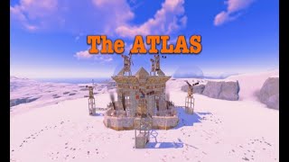 THE ATLAS RUST BASE 4 man EASIEST BASE TO BUILD [upl. by Ttehr845]