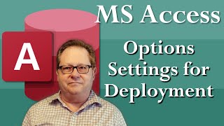 Microsoft Access Setting Up Your Database for Distribution [upl. by Feld583]