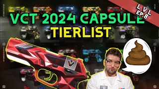 Is SENTINELS classic skin THE WORST in the game  VCT 2024 Capsule tierlist by EMEA Analyst [upl. by Trebma]