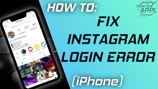 HOW TO Fix Instagram Login Error 2019 [upl. by Lacie]