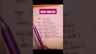 tense viralshort practice englishgrammar [upl. by Gordon]