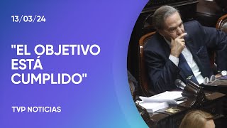 Pichetto en la sesión especial del Congreso por la movilidad jubilatoria [upl. by Rehpinnej]