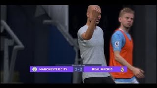 2020SL1 MD16 12 Manchester City v 11 Real Madrid [upl. by Ydniw]