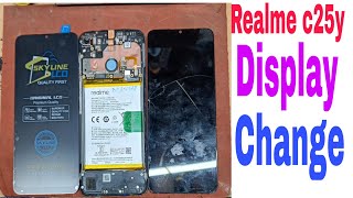 realme c25y display replacement [upl. by Ennoved311]