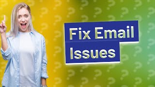 How do I fix my email not working on my iPhone [upl. by Audie]