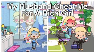 My Husband Cheated Me For A Rich Girl🙍‍♀💸💔 Miga World Story  Sad Story Miga Town 🍭Saraine Plays🍩 [upl. by Erbma631]