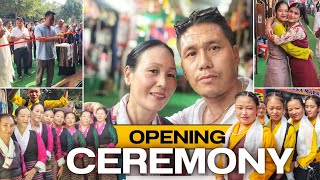 Opening Ceremony 🙏Tibetan Refugee market Lhasa Market Dhanbad Winter Business  Tibetan YouTuber [upl. by Annawyt]