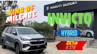 MARUTI SUZUKI INVICTO Zeta 8str Full Review  Perfect Family Car with Best Mileage [upl. by Mariande888]