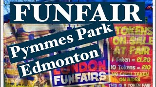 FUNFAIR  Pymmes Park Edmonton  London funfair [upl. by Adnavoj]