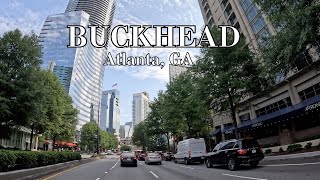 Buckhead Drive 4K  Atlanta GA [upl. by Catto394]