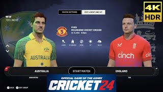 Cricket 24 PS5  Full Gameplay 4K HDR [upl. by Johnnie642]