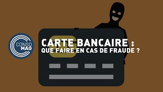 Carte bancaire  que faire en cas de fraude  CONSOMAG [upl. by Elatan795]