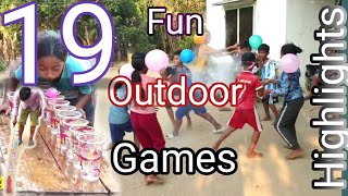 19 Collections of Fun Outdoor Games [upl. by Hairas746]