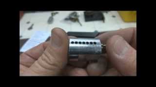 160 Storage Unit 6Pin Lock Picked and Milled Open [upl. by Ennovihs]