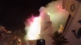 Incendio del Campanile di Calvizzano San Giacomo festeggiamenti 2024 Video di Marco saliceti [upl. by Venezia]